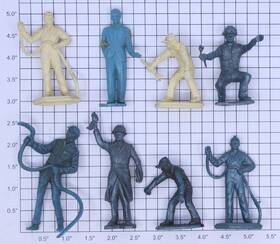 0629-0715 Acme Mechanic Figure Assortment Bag Of 8 0629-0715 Acme Mechanic Figure Assortment Bag Of 8
