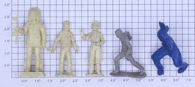 0629-0748 Acme G Gauge Western Figure Assortment Bag Of 5