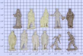 0705-0918 Acme O Gauge Train Station Figure Assortment Set Of 11