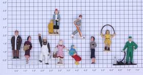 0705-1459 Acme O Gauge Figure Assortment Bag Of 10