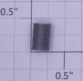 0715-0831 Acme Ho Gauge Gray Plastic Oil Drums 10