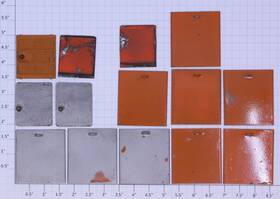 0918-45 Acme O Gauge Prewar Tinplate Door Assortment Bag Of 14