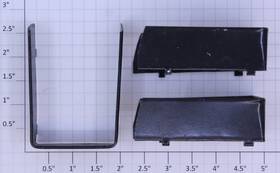 0919-02 Acme Ives O Gauge Prewar Tinplate Tender Top Frames Assortment Bag Of 3