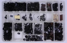 0920-18 Acme Ho Gauge Couplers Etc. Assortment Box