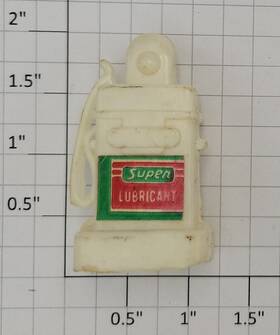 10-753 Acme Off-white Plastic Service Center Lubricant Pump With Sticker