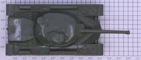 1002-army Acme 1002 O Gauge Army Olive Green Wwii M45 Patton Tank