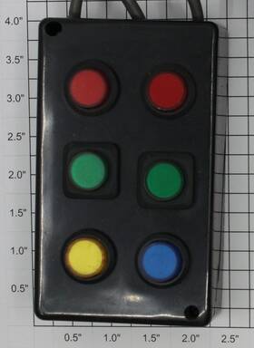 1120-125 Acme 6-button Panel Switch