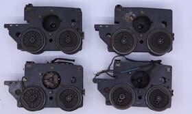 1505l17 Acme Steam Motor Chassis Assortment - Not Working Set Of 4