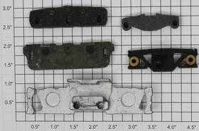 217229 Acme O Scale Assorted Die-cast Diesel Truck Frames Bag Of 5