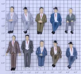 22-1128 Acme Male Figure Assortment Bag Of 10
