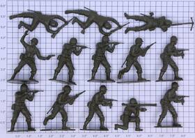 22-1204 Acme Army Man Figure Assortment Bag Of 13