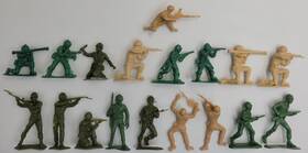 26-812 Acme Army Man Figure Assortment Bag Of 18