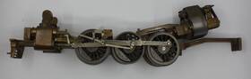 2-rail Acme 264-1 O Scale Cast Brass 6-driver Steam Locomotive Chassis