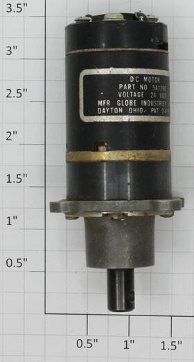 5a1290 Acme Mfr Globe Industries 24vdc Gearhead Motor