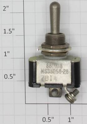 Ms35058-28 Acme Spst Military Aircraft Toggle Switch