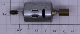 Rs-385ph-3 Acme 12.0 Volt Dc Motor With Small Worm Gear And Brass Union