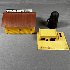 11027 Ahm #11027 Cox Big Pine Sawmill Ho Scale Semi-vintage Trainscapes Building
