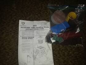 5732 Ahm Vintage Masterpiece 1/87 Scale Medford Yard Model Building Kit