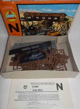 5806 Ahm 498 N Scale Coal Mine Kit #5806 5806 Ahm 498 N Scale Coal Mine Kit #5806