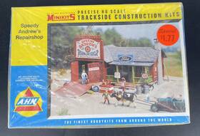 5873 Ahm Vintage Model Minikits Ho Gauge Speedy Andrews Repair Shop Kit #5873 L/n