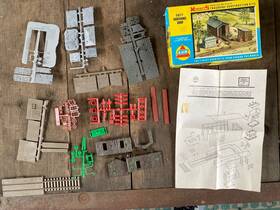5877 Ahm Vintage Minikits Maintenance Group Model Building Kit Train Set