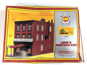 15810 Ahm/rivarossi Luigis Restaurant Ho Scale Building Kit Lighted Masterpiece Series