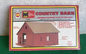 25301 Ahm/rivarossi Vintage N Scale Rural Freight Passenger Model Train Country Barn Kit