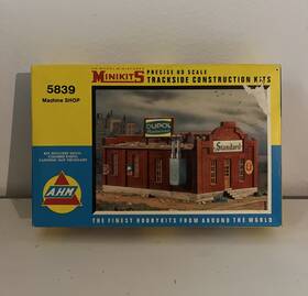 5839 Ahm/rivarossi Ho #5839 Machine Shop Multicolor Unassembled -opened Box