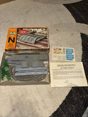 5924 Ahm/rivarossi N Scale Terminal Trainshed Passenger Station Kit