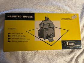 Rs-558 Alexander Scale Models Vintage Haunted House In Original Box
