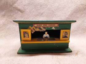 12-a4 American Flyer News Stand #271 4.5 Inch Long X 3 Wide 2.5 High Used Condition