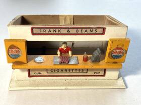 12-a57 American Flyer Vintage 271 Mini Craft 1950s Frank And Bean Stand Train