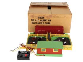 23771 American Flyer Vintage S Operating Stockyard And Car/box