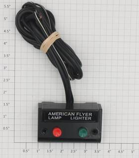 23780-1x American Flyer S Scale Lamp Lighter Control Button Modern