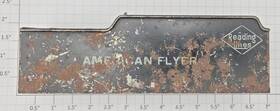 300t-2 American Flyer S Scale Inch Reading Lines Stamped Metal Tender Shell