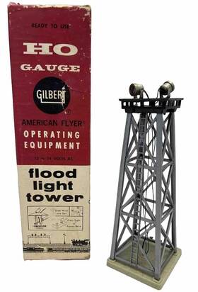 35207 American Flyer Gilbert #35207 Ho Gauge Flood Light Tower Without Riginal Box Untested 35207 American Flyer Gilbert #35207 Ho Gauge Flood Light Tower Without Riginal Box Untested