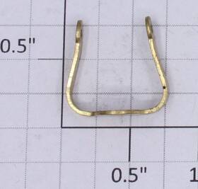 4000-4 American Flyer Brass Wide Gauge Ornamental Bell Bracket 50