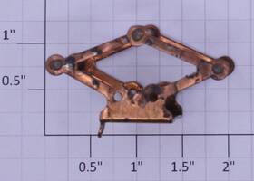 4633-1 American Flyer Copper Standard Wide Gauge Pantograph 4633-1 American Flyer Copper Standard Wide Gauge Pantograph
