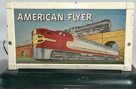 5-a65 American Flyer Train Diesel Horn Litho Billboard Vintage No Control Button 5-a65 American Flyer Train Diesel Horn Litho Billboard Vintage No Control Button