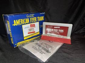 6-49844 American Flyer Christmas Billboard Ob