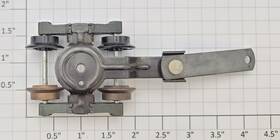 Af-fttd-2 American Flyer Metal Front Tender Truck With Drawbar