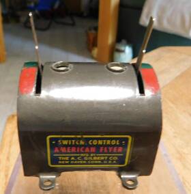 Afo-688-1 American Flyer O Gauge Metal Switch Controller Without Wires