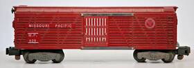 Ca8-f58 American Flyer 929 Maroon S Scale Missouri Pacific Stock Car