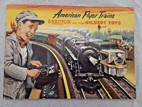 D1714 American Flyer Original 1953 Trains Full Color Catalog In Nice Condition D1714 American Flyer Original 1953 Trains Full Color Catalog In Nice Condition