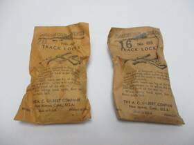 M2603 American Flyer Scarce Sealed Track Lock Bags Inch 20 Count And 16 For Sets