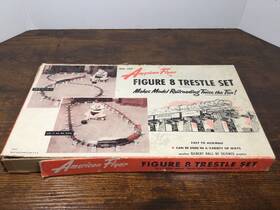 M3102 American Flyer S Gauge Figure 8 Trestle Set #747 Train Track Kit Box 85 Pieces