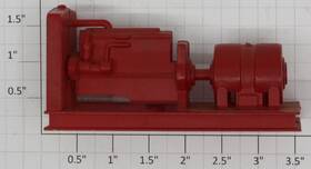 Pa-11386x American Flyer Red Generator Load For Floodlight Cars - Damaged