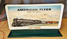 Pa-13b408 American Flyer Vintage Steam Whistle Billboard Works Post War Train Ac Gilbert