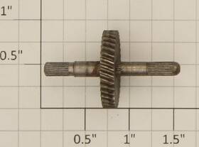 Pa10672-15a281 American Flyer Worm Gear And Axle