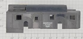 Pa11312 American Flyer 24569 Black Crane Car Shell
